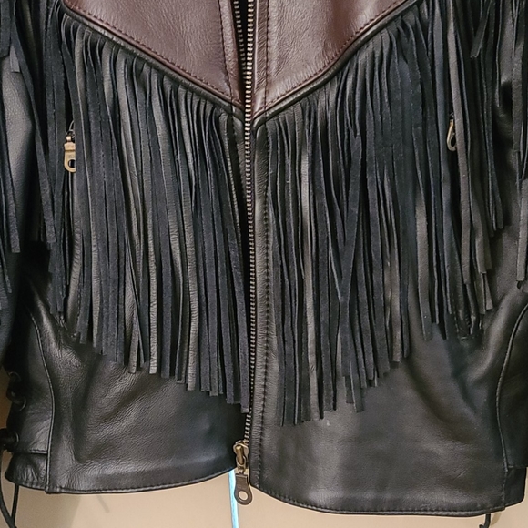 Force Genuine Leather Womens size 12 jacket - Picture 13 of 16